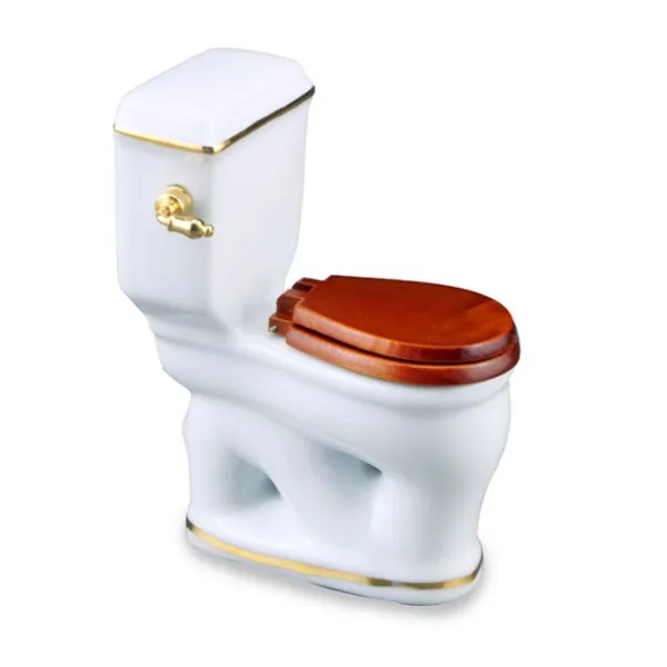 001.767/2 - Toilette, weiß, Miniatur