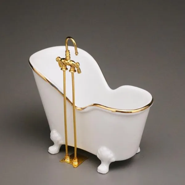 001.772/9 - Sitting Bathtub, white, miniature