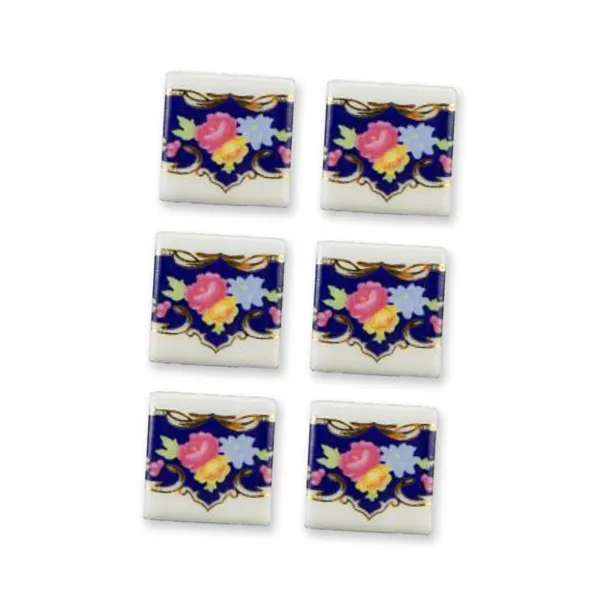 001.791/3 - Tiles "Royal Blue", 12 pcs., miniature