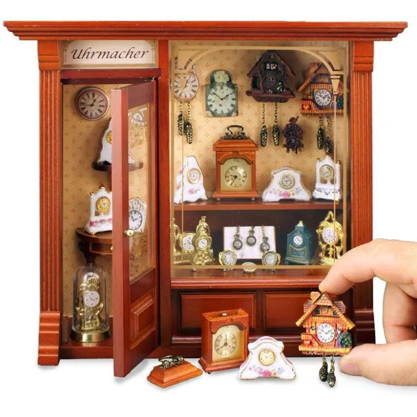 001.797/6 - Shadow Box Display "Clock Shop", miniature