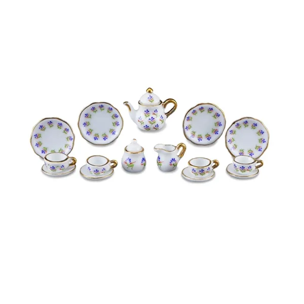 001.364/6 - Tea Set "Blue Flower", miniature