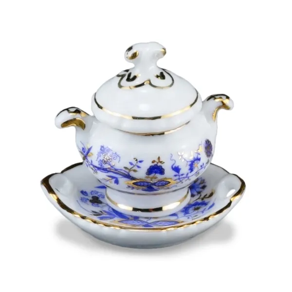 001.397/5 - Soup Bowl "Blue Onion", miniature