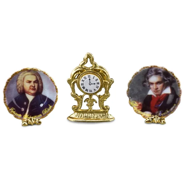 001.464/6 - Fireplace decoration "Composers", miniature
