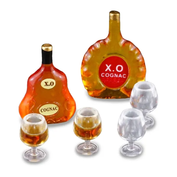 001.614/5 - Cognac set, miniature
