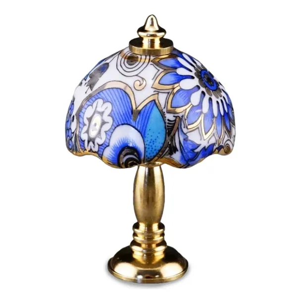 001.641/5 - Antique lamp "Blue Dream", miniature