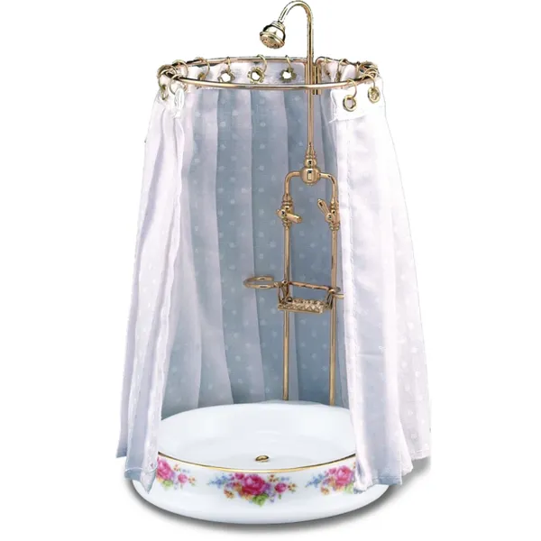 001.763/4 - Shower "Dresdner Rose", miniature