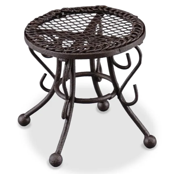 001.807/9 - Wire Garden Side Table, empty, miniature