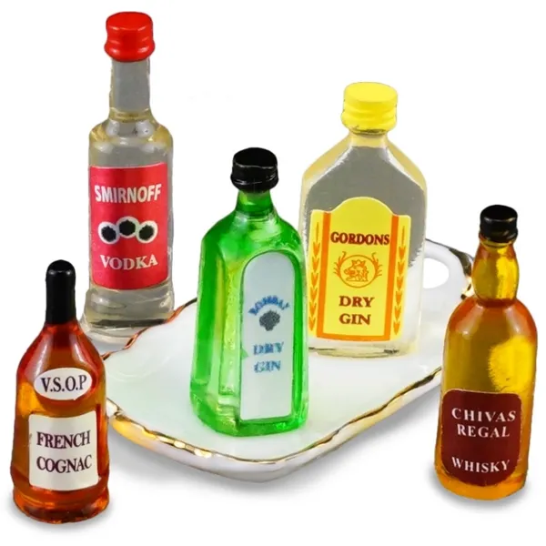001.854/5 - Spirits for the bar, miniature