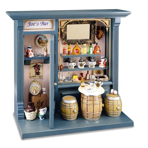 1.796/1 - Shadow Box Display "Joe's Bar", miniature