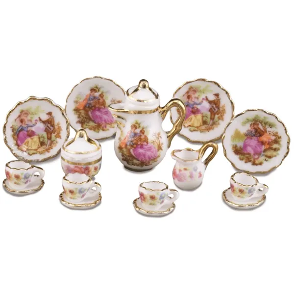 001.367/6 - Coffee Set "Baroque", miniature