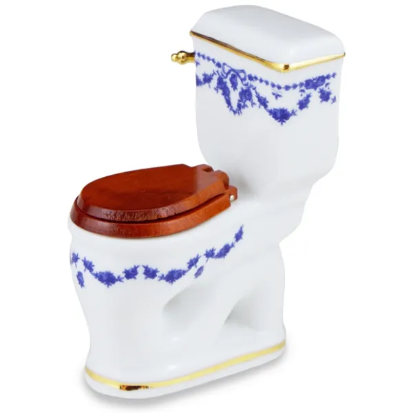 001.664/2 - Toilet "Blue Rose", miniature