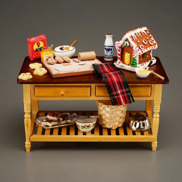 001.727/2 - Weihnachtsbacktisch, Miniatur