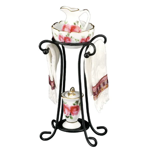 001.749/6 - Wash basin "Rose", miniature