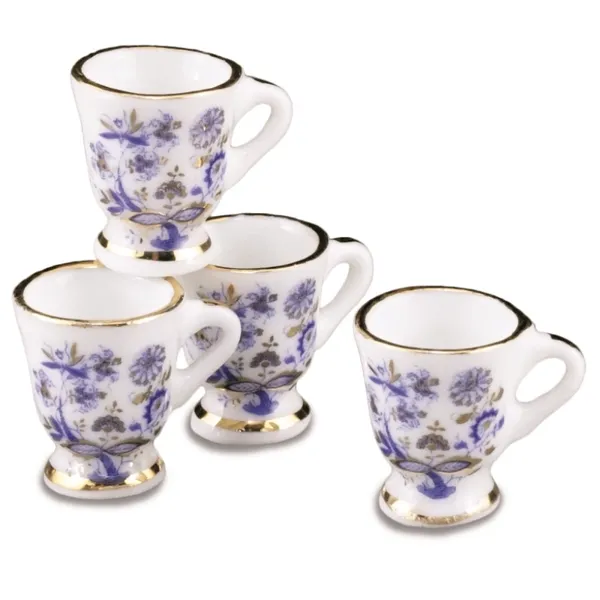 001.808/5 - Mini chocolate mug "Blue Onion", miniature