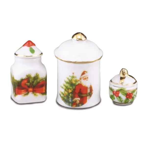 001.825/5 - Christmas jars "Santa Claus", miniature