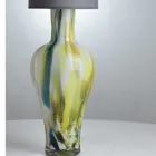 LGH0590 - Glass table lamp with lampshade APOLLO