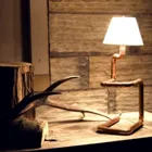 LGH0220 - Copper table lamp SNAKE