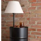 LGH0151 - Floor lamp BARREL black