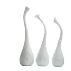 AGL0144 - Glass vase SWAN big white