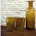 AGL0130 - Set of glasses TRIO honey