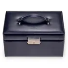 25.501.014.008 - Schmuckkoffer Elly, navy (Echt Leder)