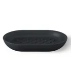 1013454-040 - JUNIP oval soap holder, black