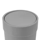 023269-918 - TOUCH Trash can with lid, gray