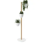 1013880-668 - FLORISTAND Freistehender Blumentopfhalter, weiß