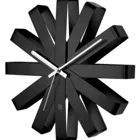 118070-040 - RIBBON wall clock, 30 cm, black