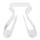 322720-165 - MAGINO stool with integrated magazine rack, transparent