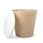 1009760-668 - WOODROW storage stool, white/natural