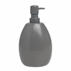 330750-149 - JOEY Seifenspender mit Spülschwamm-Halterung, grau
