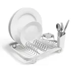 330065-670 - SINKIN Dish Rack, white/nickel