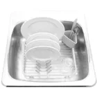 330065-670 - SINKIN Dish Rack, white/nickel