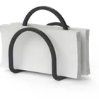 1005748-040 - SQUIRE Napkin Holder, black