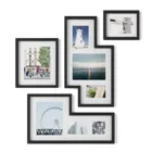 1015592-1106 - MINGLE 4 picture frames various sizes, black