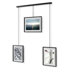 1016057-040 - EXHIBIT Photo Frame, hanging on rod, 3 pieces, black