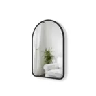 1017060-040 - HUB Arched mirror 61 x 91 cm, black