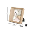 1016771-390 - LOOKOUT picture frame 13 x 18 cm made of wood, natural