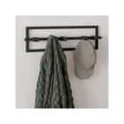 1016881-040 - CUBIKO 5 coat rack with 5 movable hooks, black