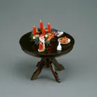 001.754/1 - Large Christmas table, miniature in 1:12 scale