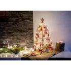 3980806 - Mini-Weihnachtsbaum, inkl. Sternspitze und Dekorationskombination