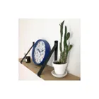 7352 - Wall Clock "Alpaca", Plastic, Blue, Ø 30 cm