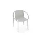 1018223-918 - RINGO organically shaped chair, grey