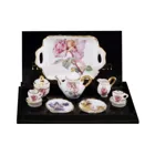 Coffee Service with Tray, Flower Fairies