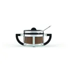 135008 - WALTER Sugar Bowl with Dosing Spoon in Bauhaus Style