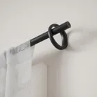 RINGLET Curtain Rod, 2.5 cm, 107-305 cm, matte-black