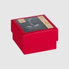 2612 - Gift box colourful mixture size M with brass plate + matches