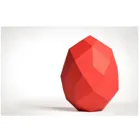 DRACHEN-EI KIRSCHROT - Craft kit - Dragon egg, cherry red