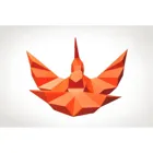 KOLIBRI_ORANGE - Bastelset Kolibri orange